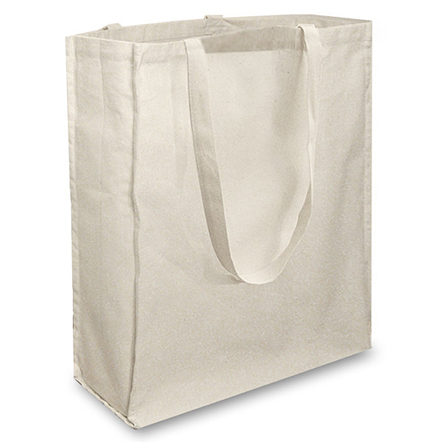 Custom Embroidered Monogram With Two Lines Of Text | Canvas Tote Bag