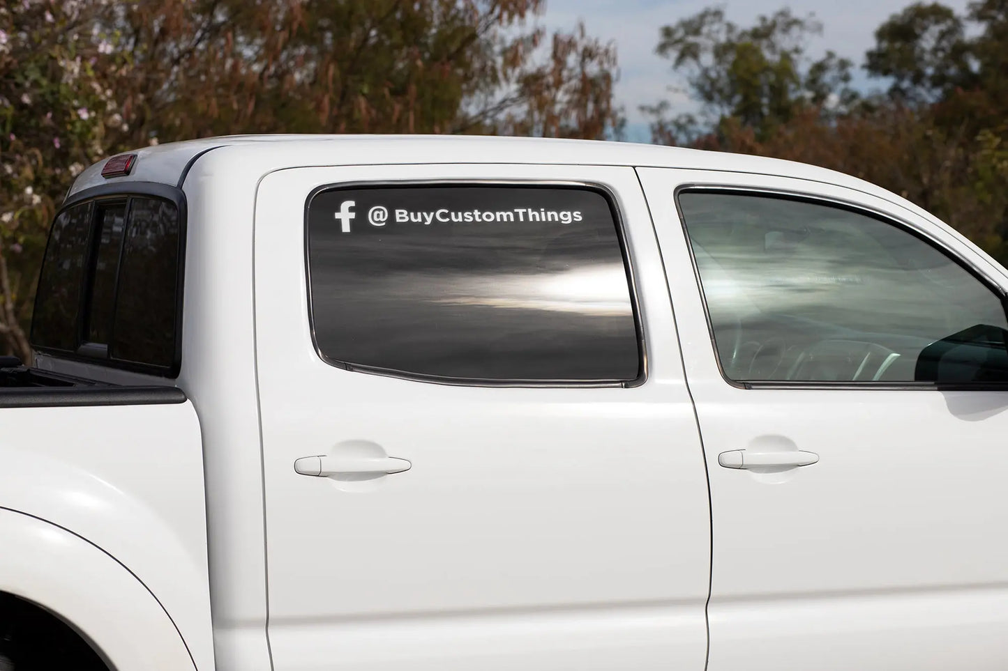 custom social media @ tag weatherproof vinyl decal stickers