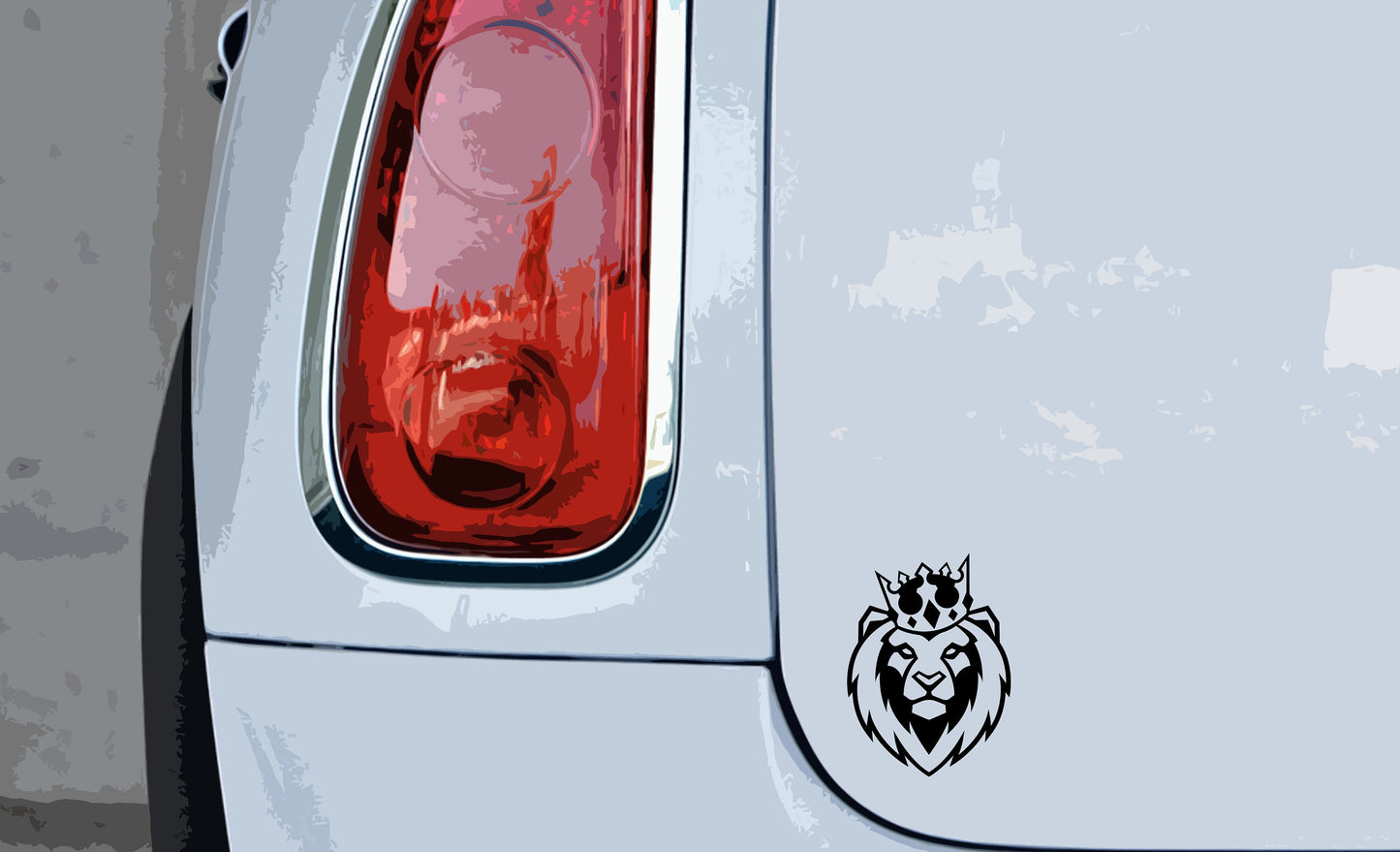 Reggae Rasta Lion | Waterproof Vinyl Decal sticker