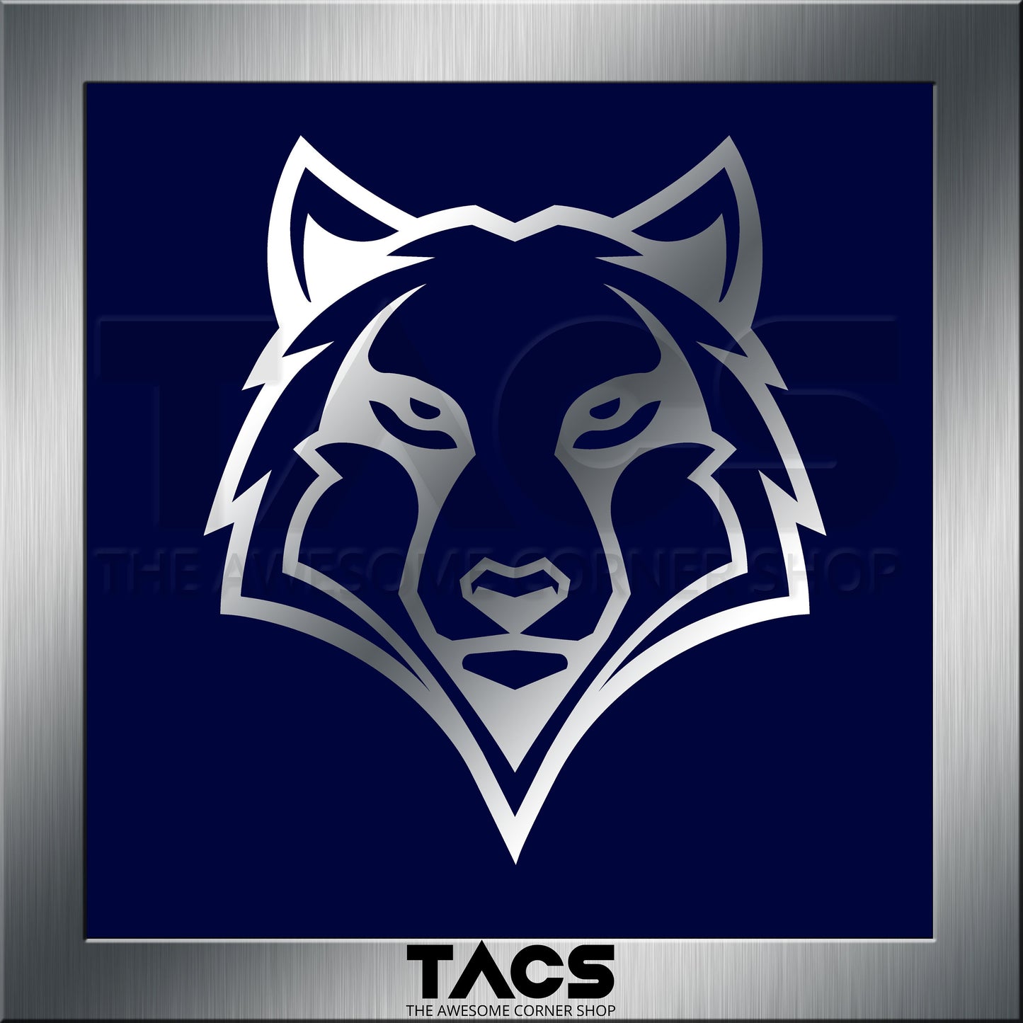 Wolf Face | Waterproof Vinyl Decal Sticker