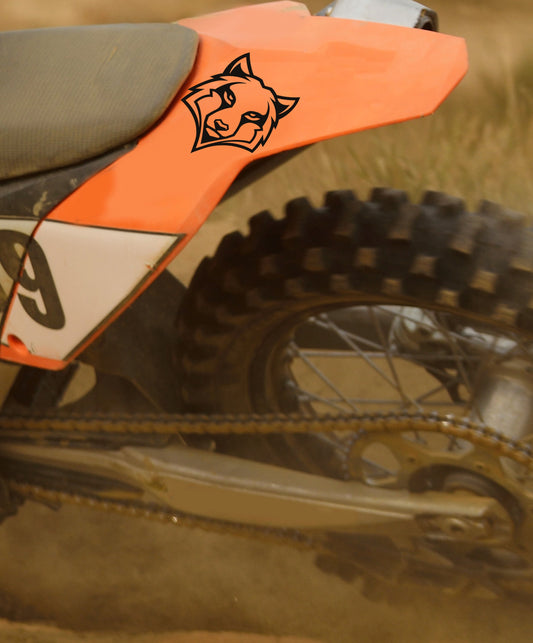 Wolf Face | Waterproof Vinyl Decal Sticker