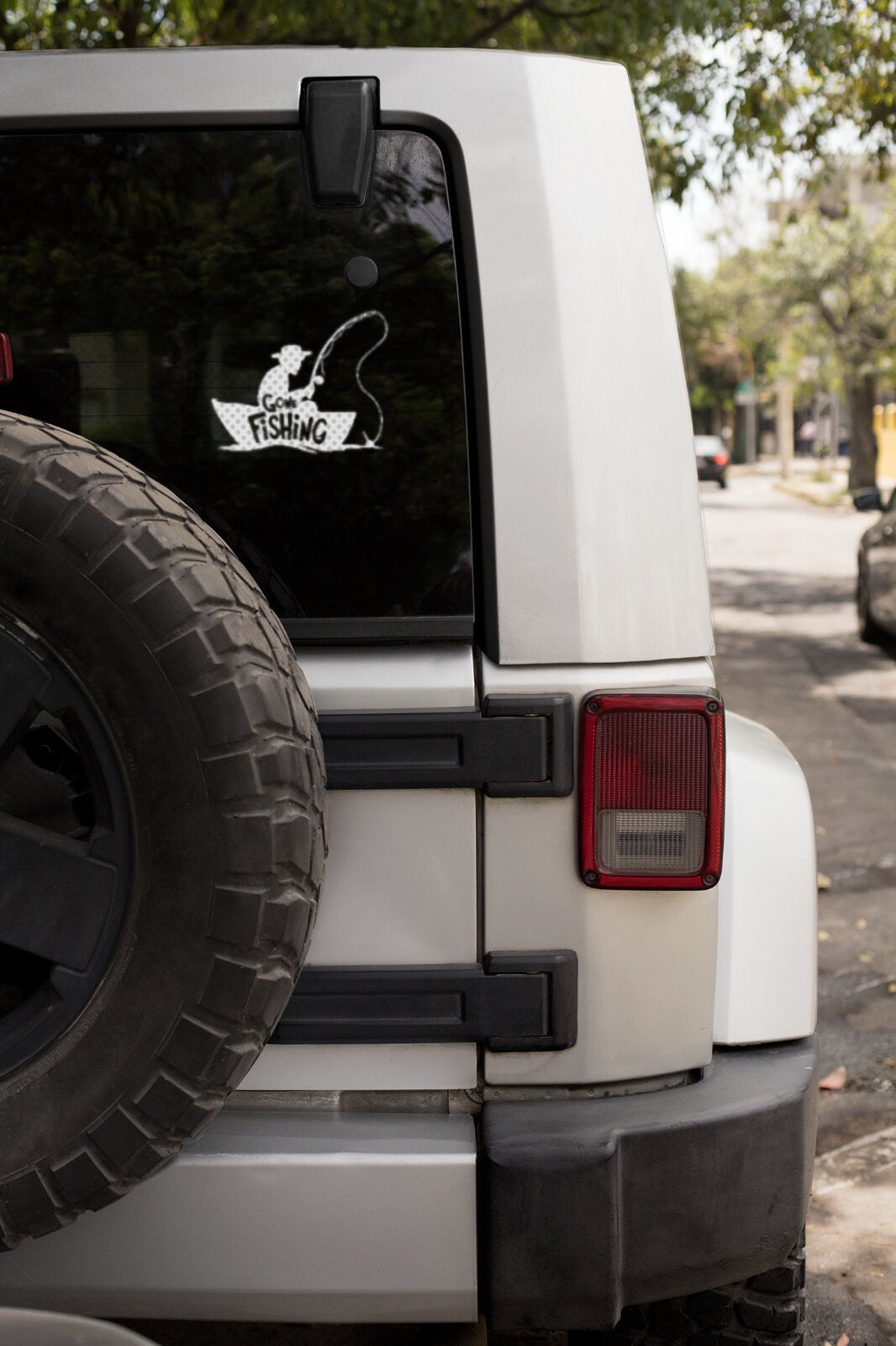 Gone Fishing | Waterproof Vinyl Decal Sticker