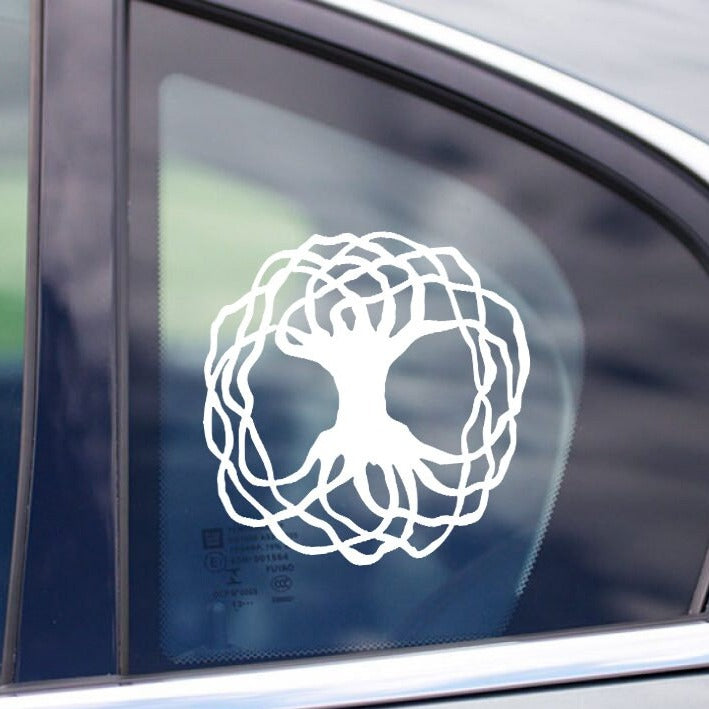 Celtic/Ancient Tree Of Life Symbol | Waterproof Vinyl Decal Sticker | 10cm - 55cm