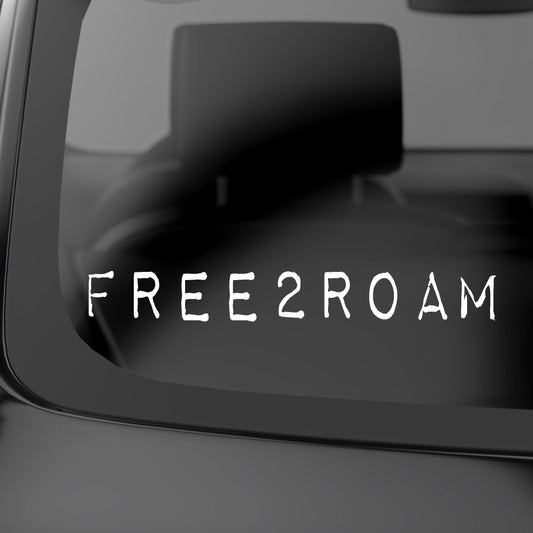 FREE2ROAM | Waterproof Vinyl Decal Sticker
