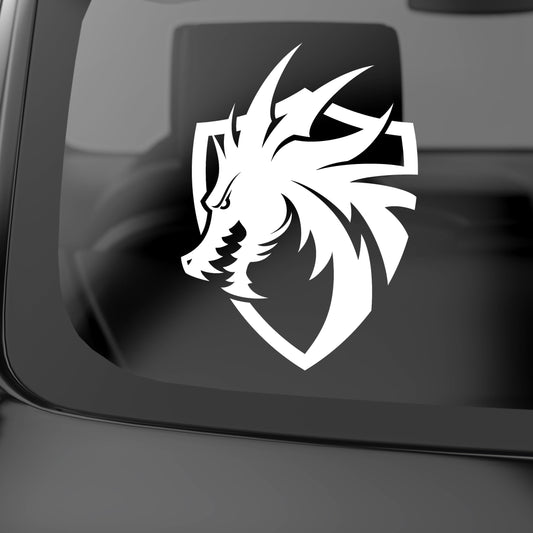 Dragon Shield Logo | waterproof Vinyl decal Sticker
