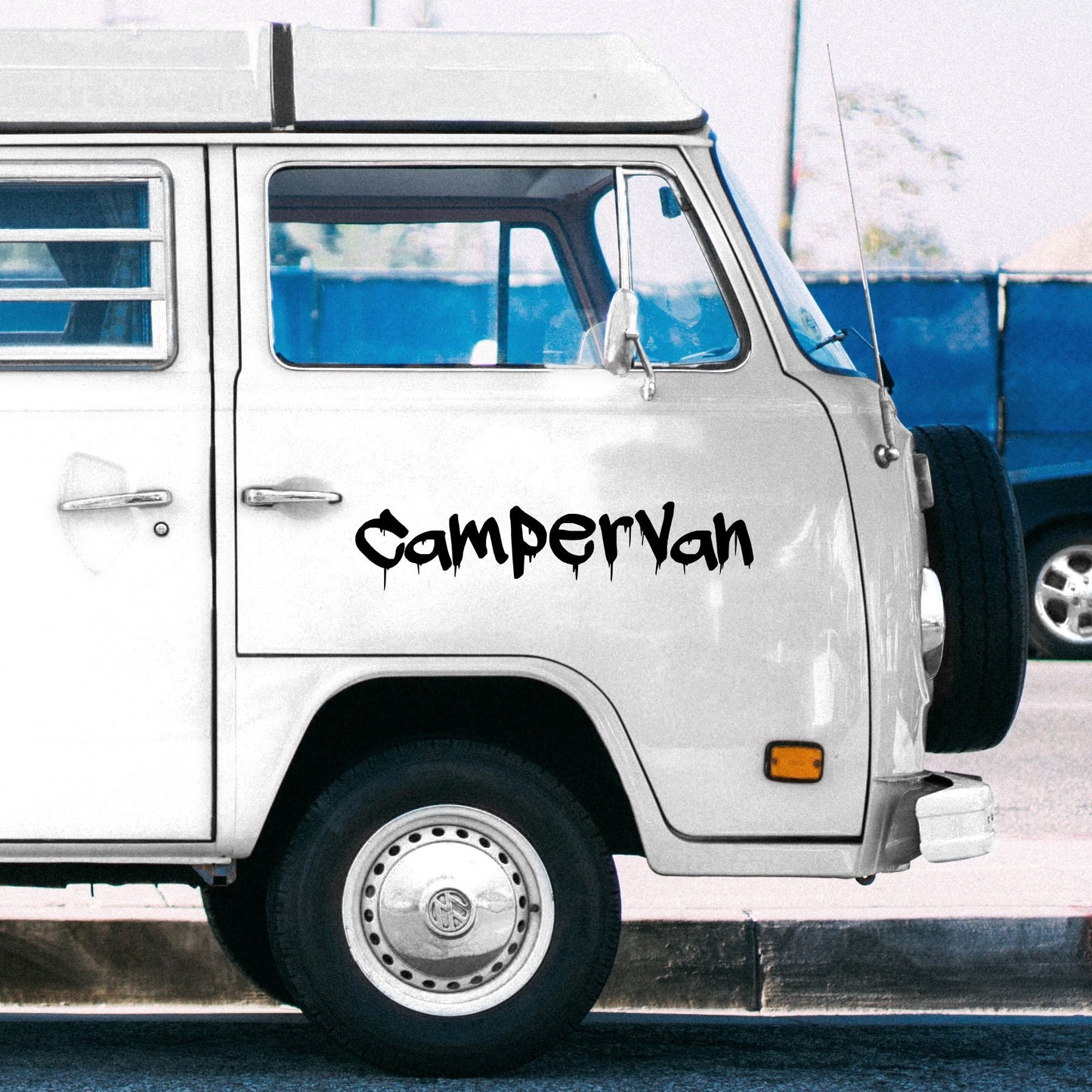 Dripping Paint Effect Campervan Camper Van | Waterproof Vinyl Decal Sticker