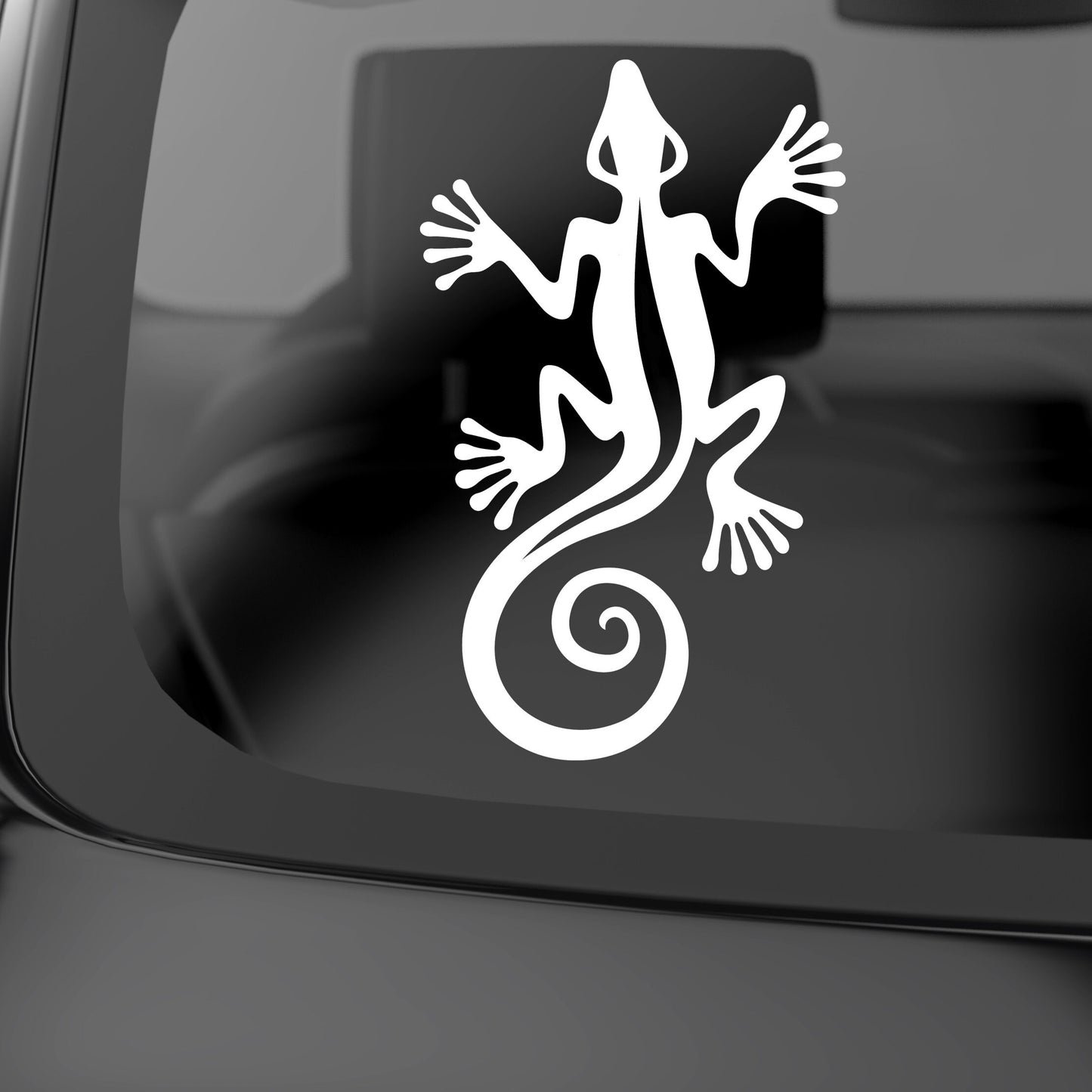 Gecko Lizard Animal Tribal | Waterproof Vinyl Decal Sticker