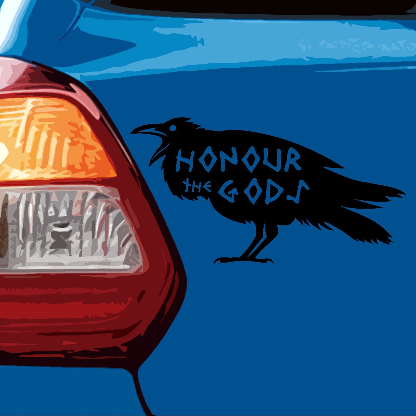 Vikings Norse Huginn and Muninn Honour The Gods