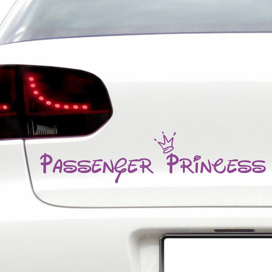 passenger princess sticker