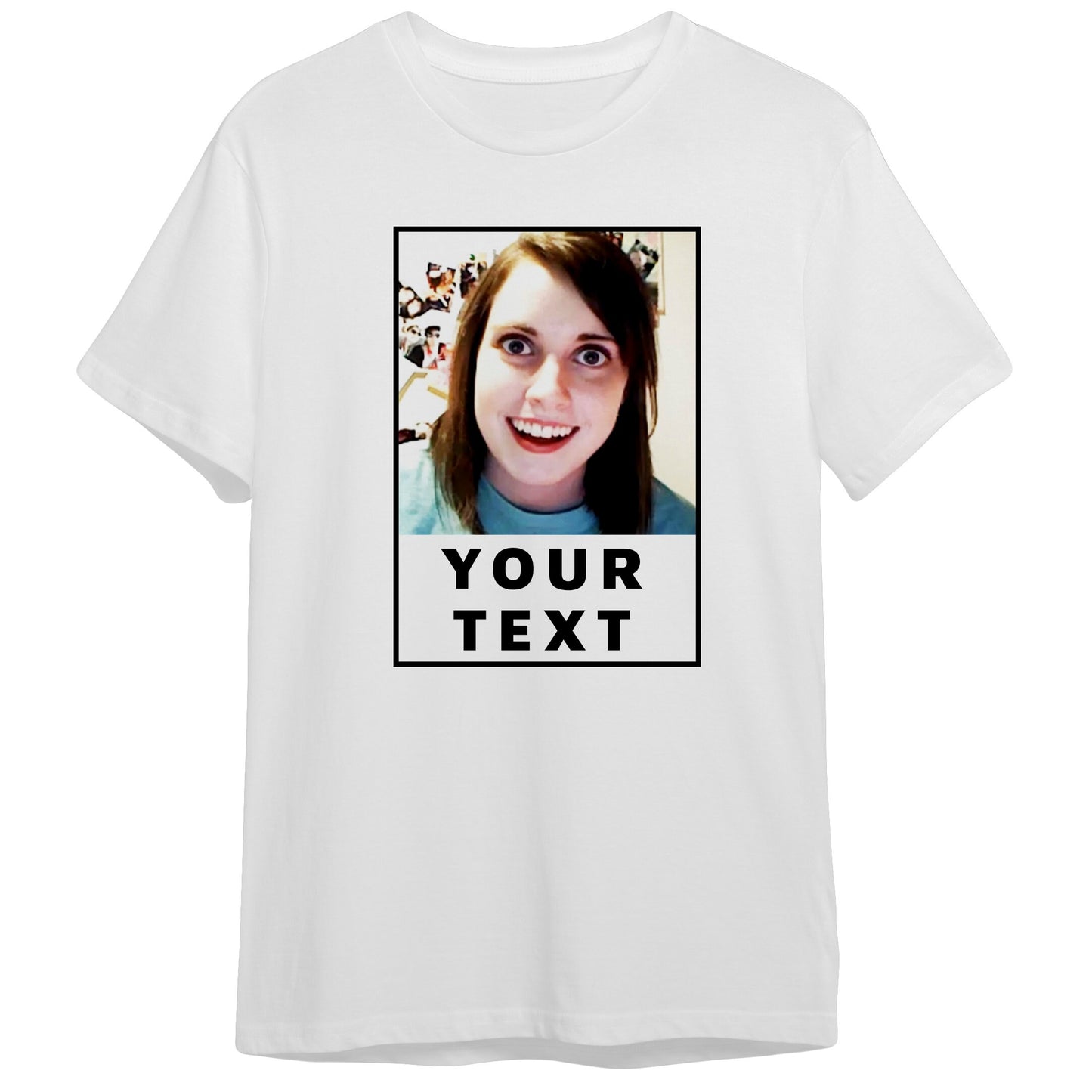 Custom Famous Oldskool Meme Generator T-shirt | 100% Cotton FOTL 190gsm