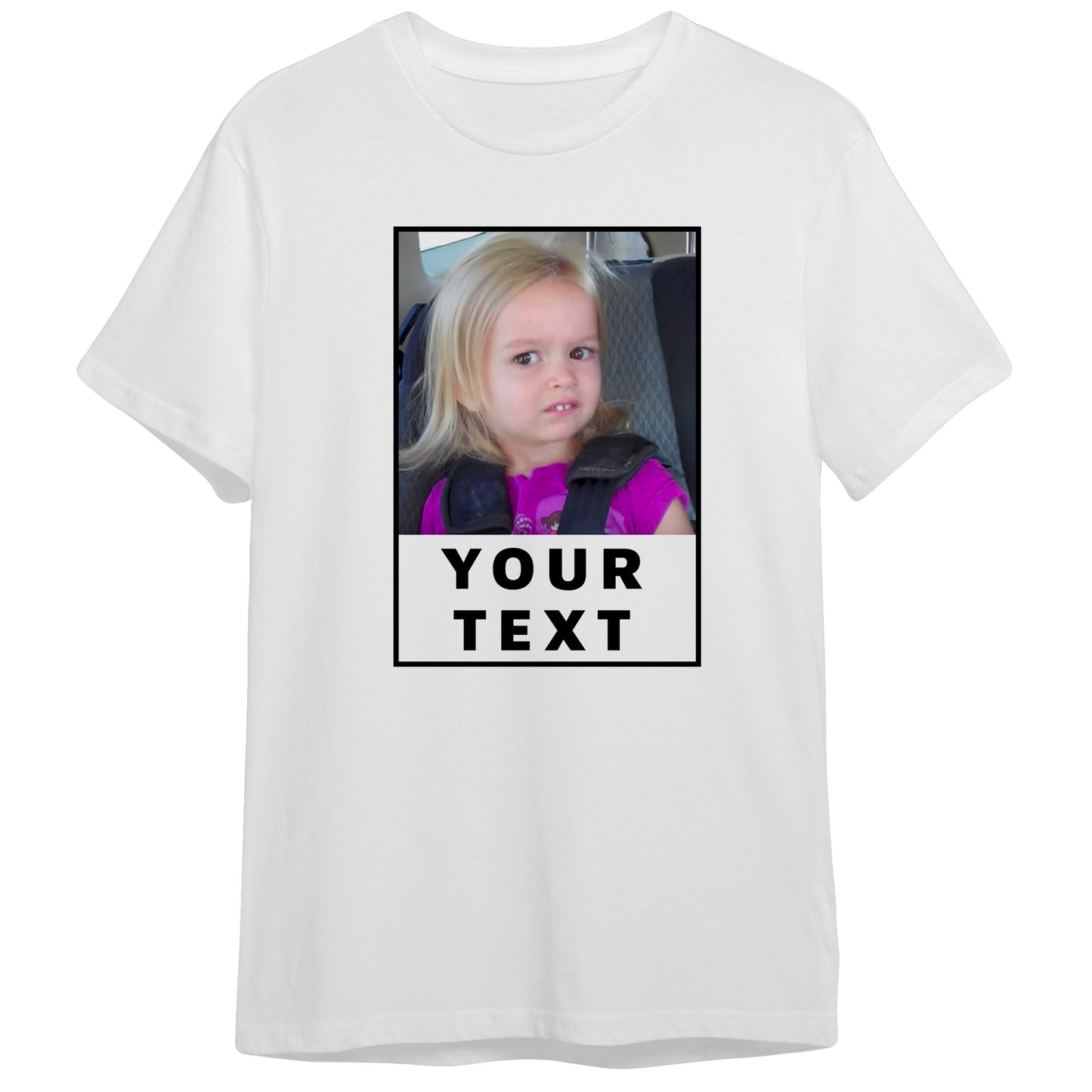 Custom Famous Oldskool Meme Generator T-shirt | 100% Cotton FOTL 190gsm