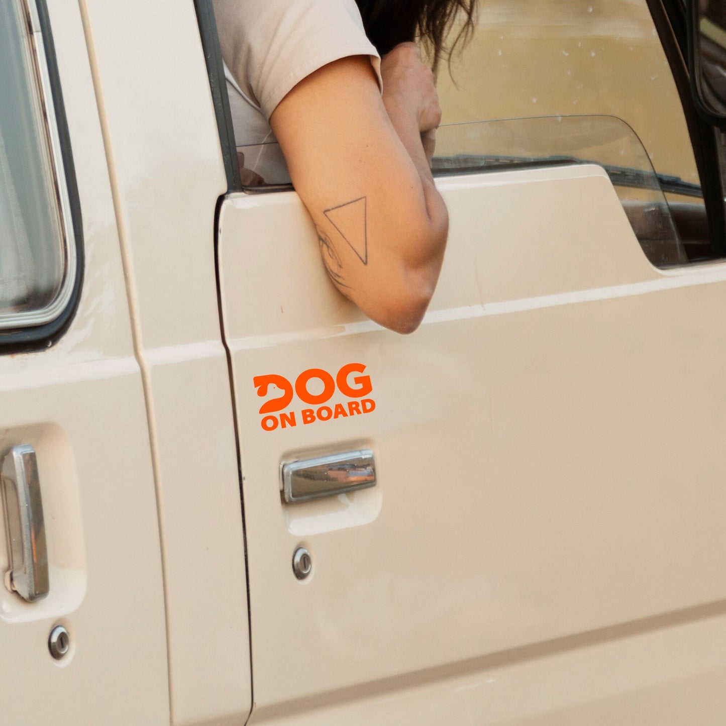 Dog On Board Pet Owner | Waterproof Vinyl decal Sticker