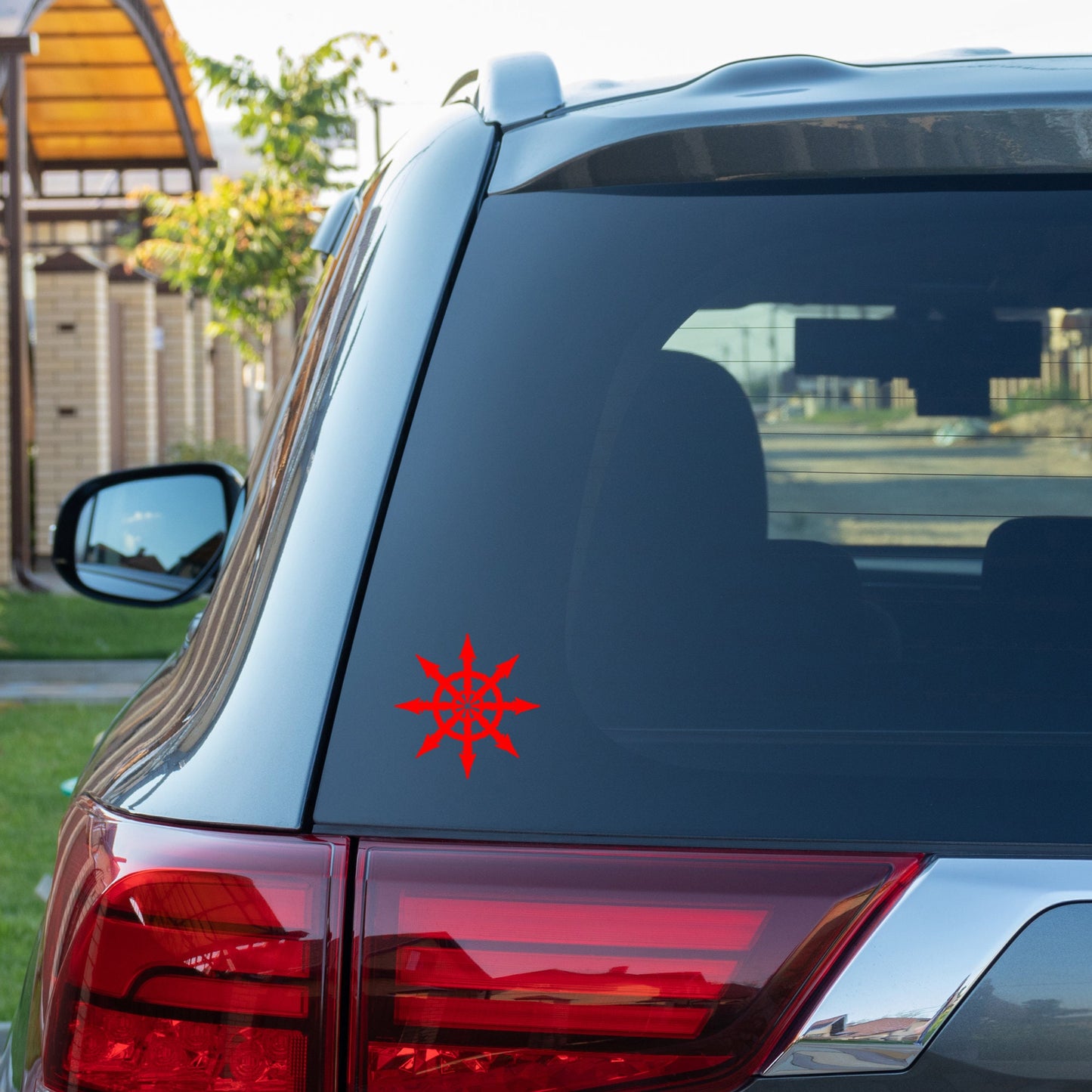 chaos star decal sticker from buy custom things