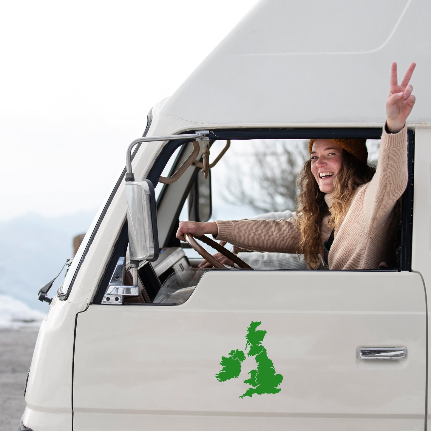 UK and Ireland British Isles | Waterproof vinyl Decal Sticker