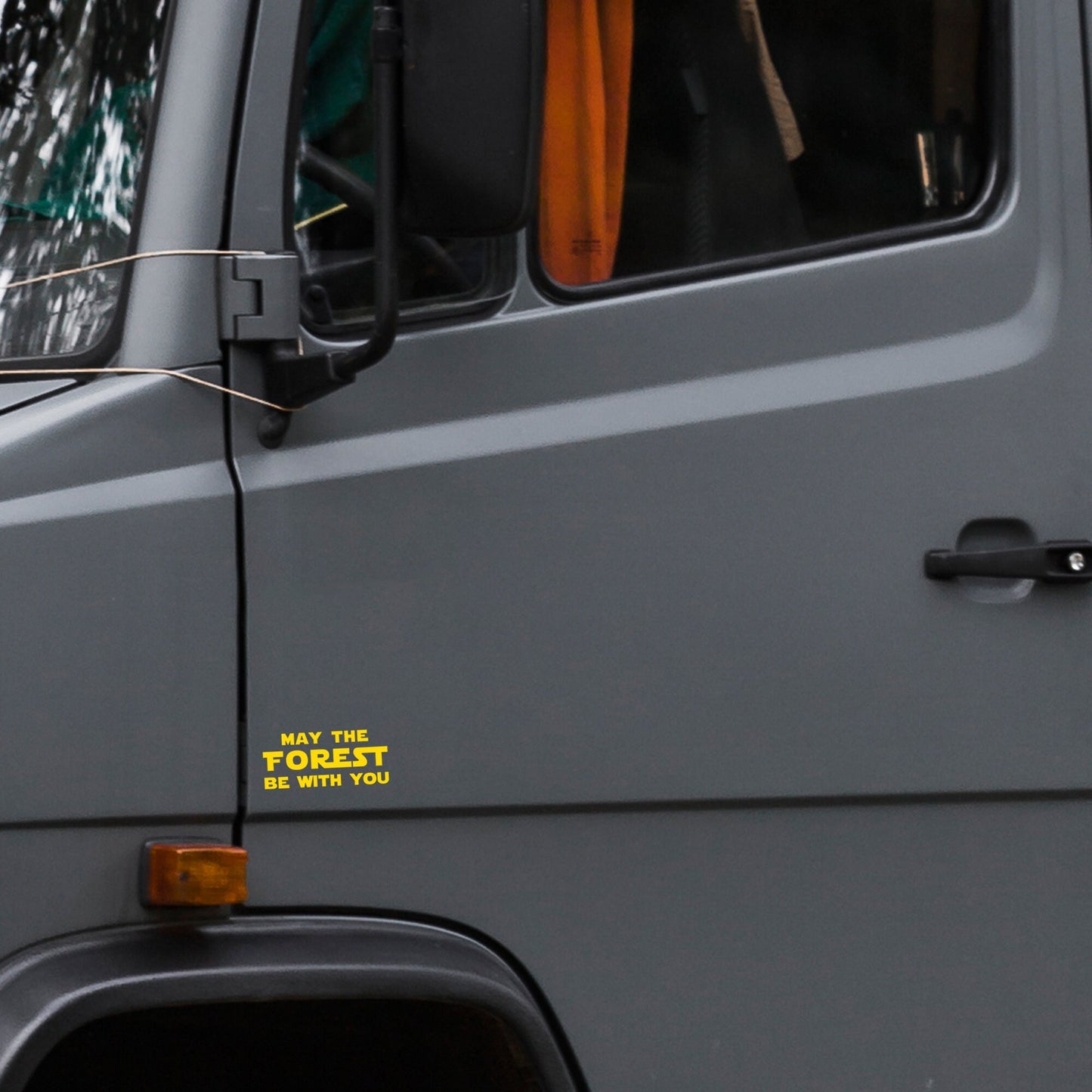 May The Forest Be With You | Waterproof Vinyl Decal Sticker