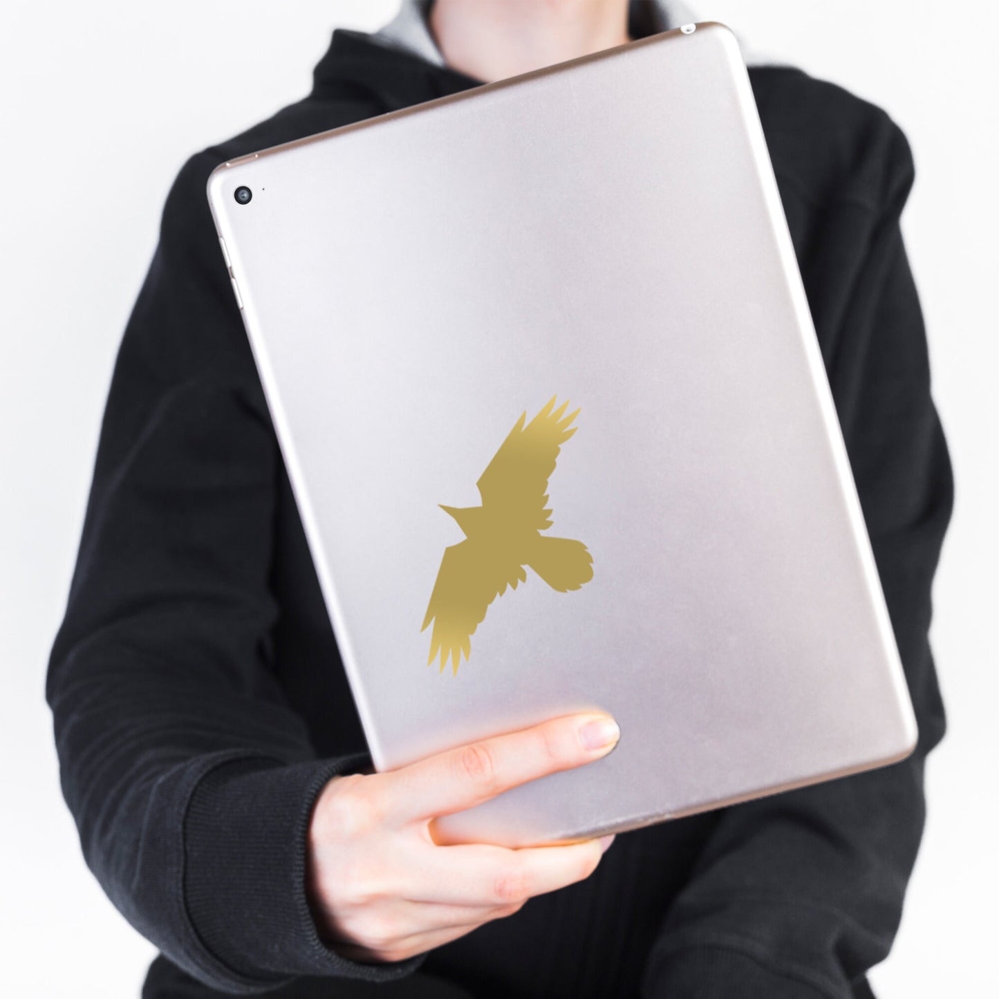 Viking Raven Silhouette | Waterproof Vinyl Decal Sticker
