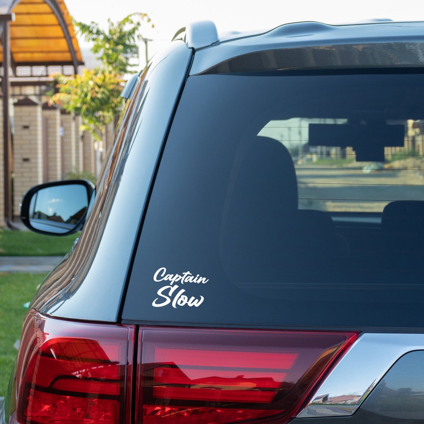 captain slow decal sticker from buy custom things
