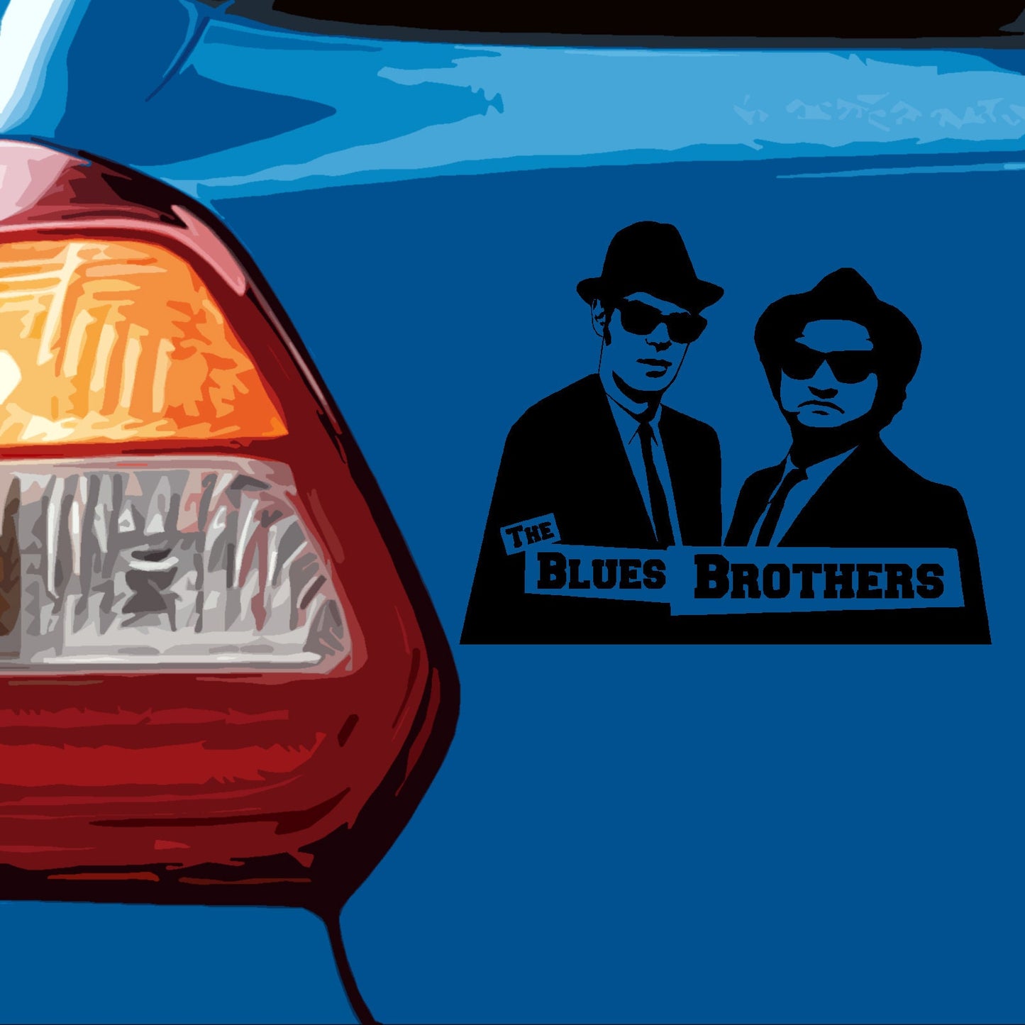 Blues Brothers | Waterproof Vinyl Decal Sticker