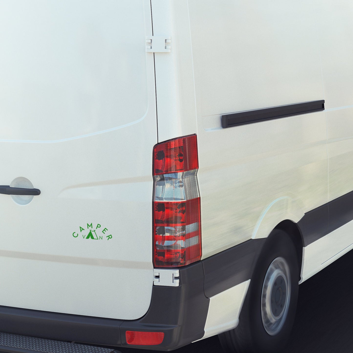 Campervan Camper Van Logo Style | Waterproof Vinyl Decal Sticker