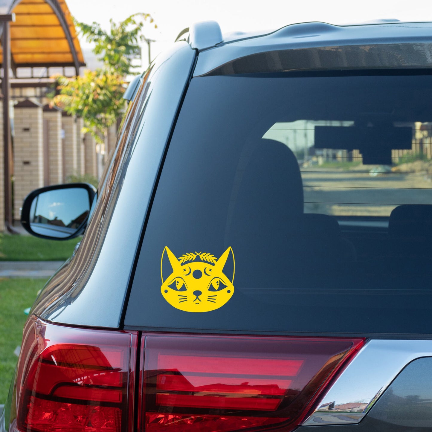 Witches Wicca Cat | Waterproof Vinyl Decal sticker