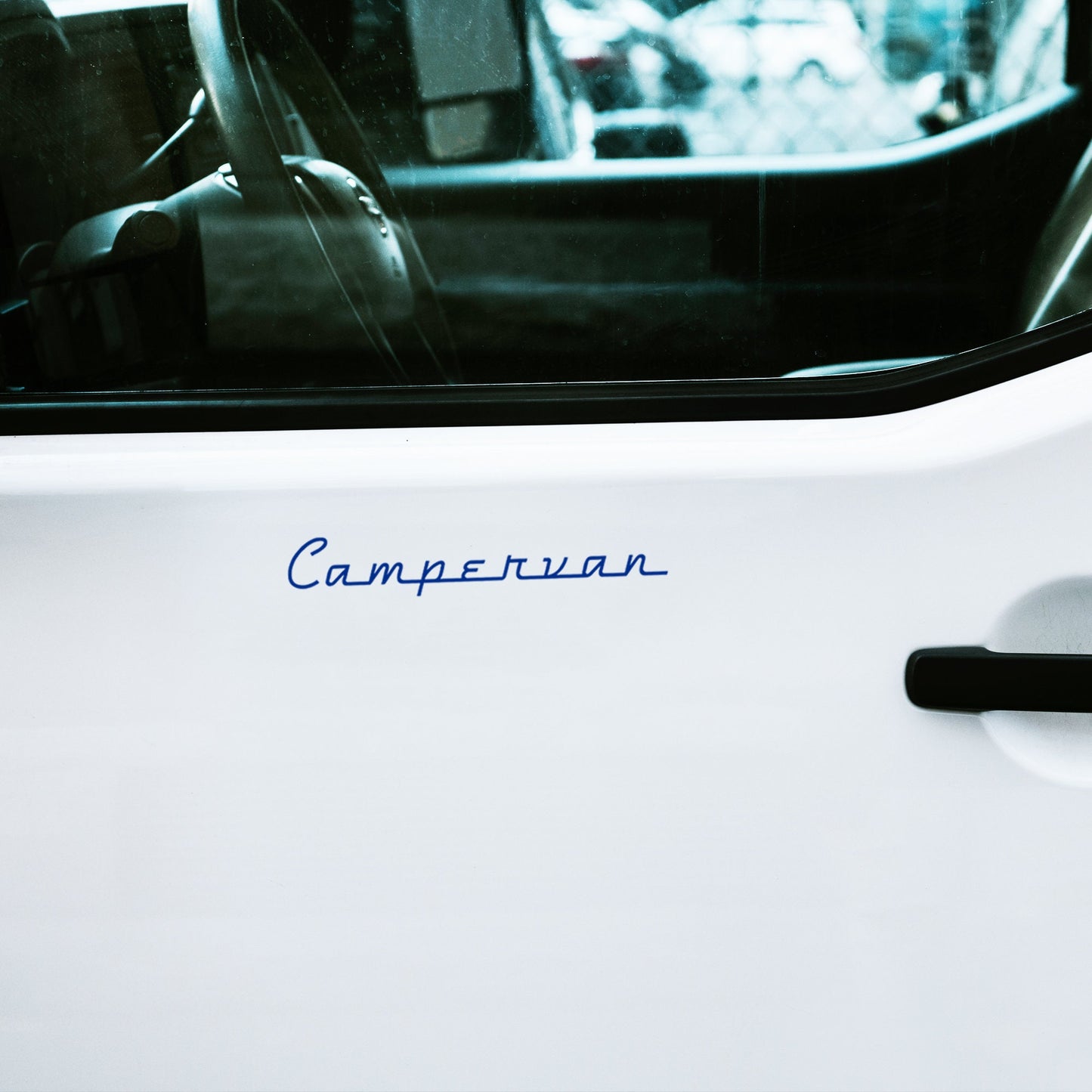 Italian Retro Style Campervan Camper Van | Waterproof Vinyl Decal Sticker