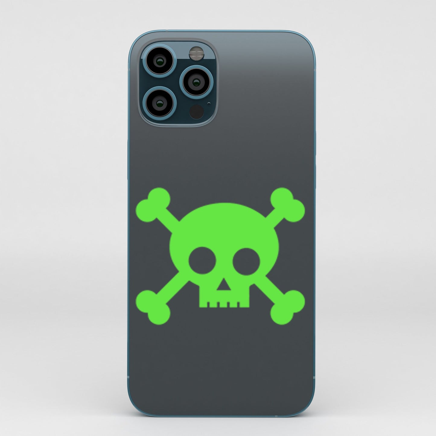 skull and crossbones waterproof vinyl decal sticker