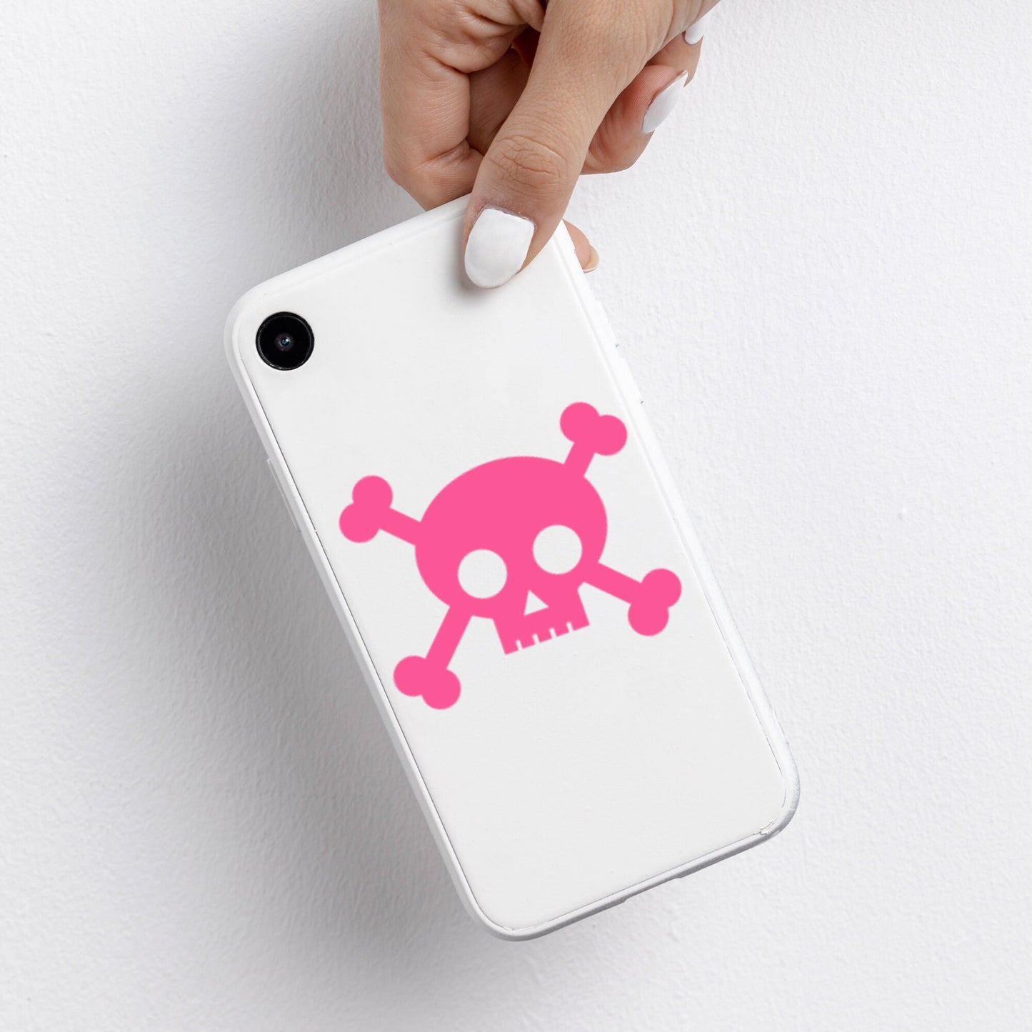 skull and crossbones waterproof vinyl decal sticker