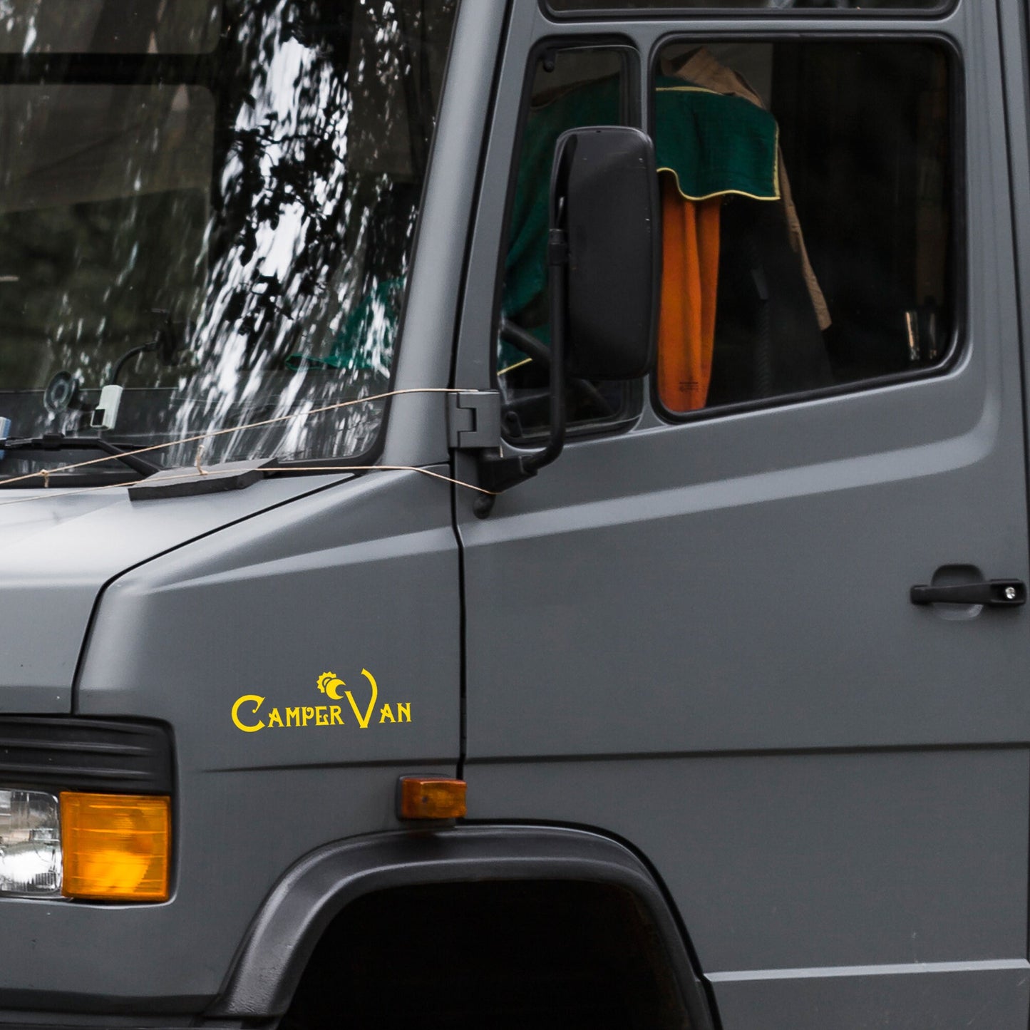 Sun And Moon Campervan Camper Van | Waterproof vinyl Decal Sticker