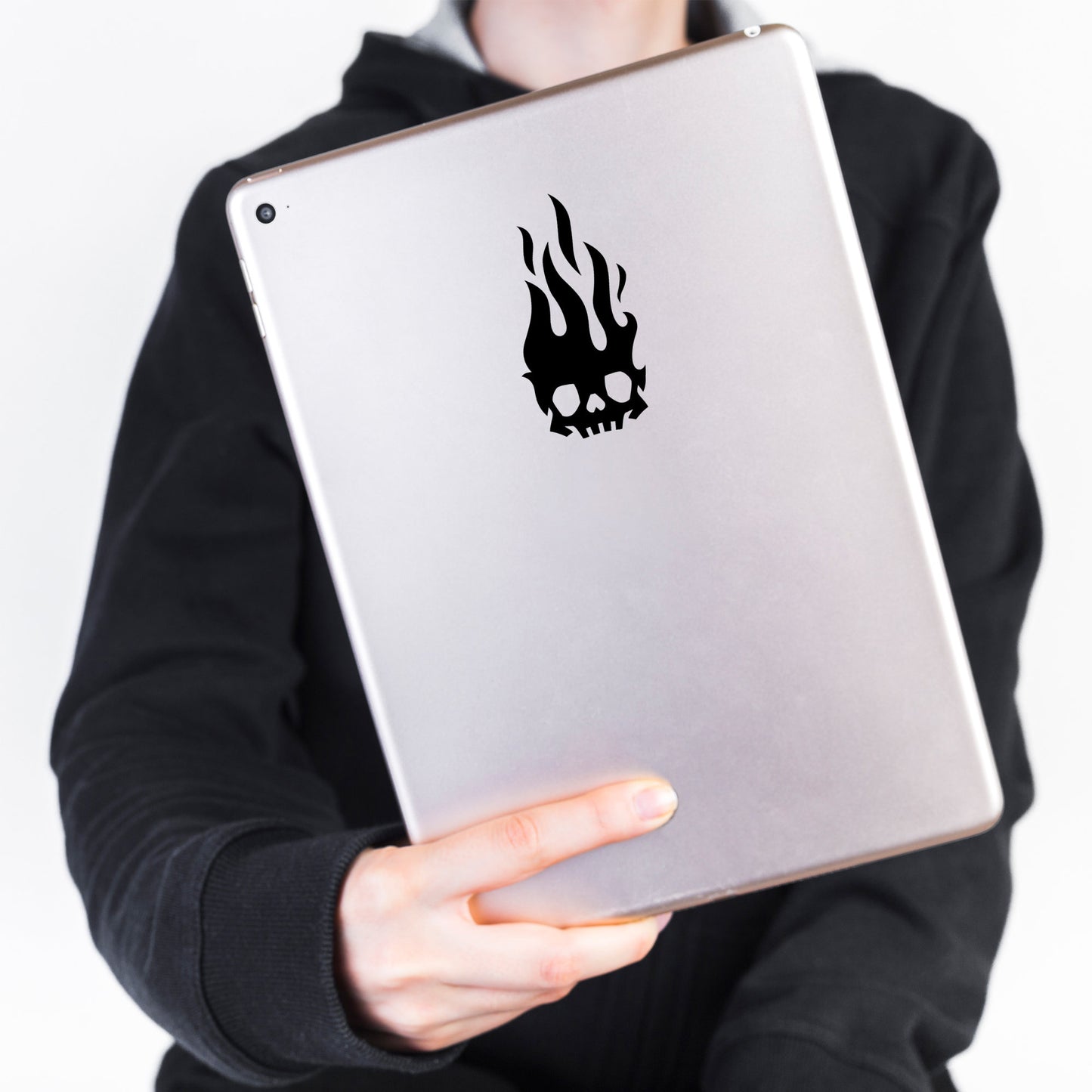 Fire Skull | Waterproof Vinyl decal Sticker