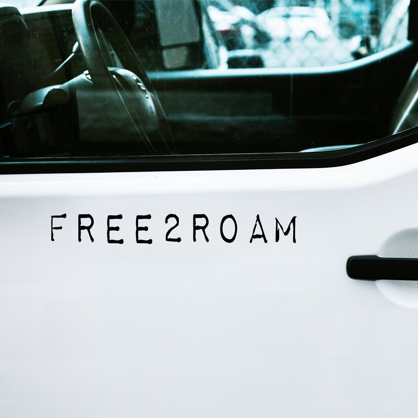 FREE2ROAM | Waterproof Vinyl Decal Sticker