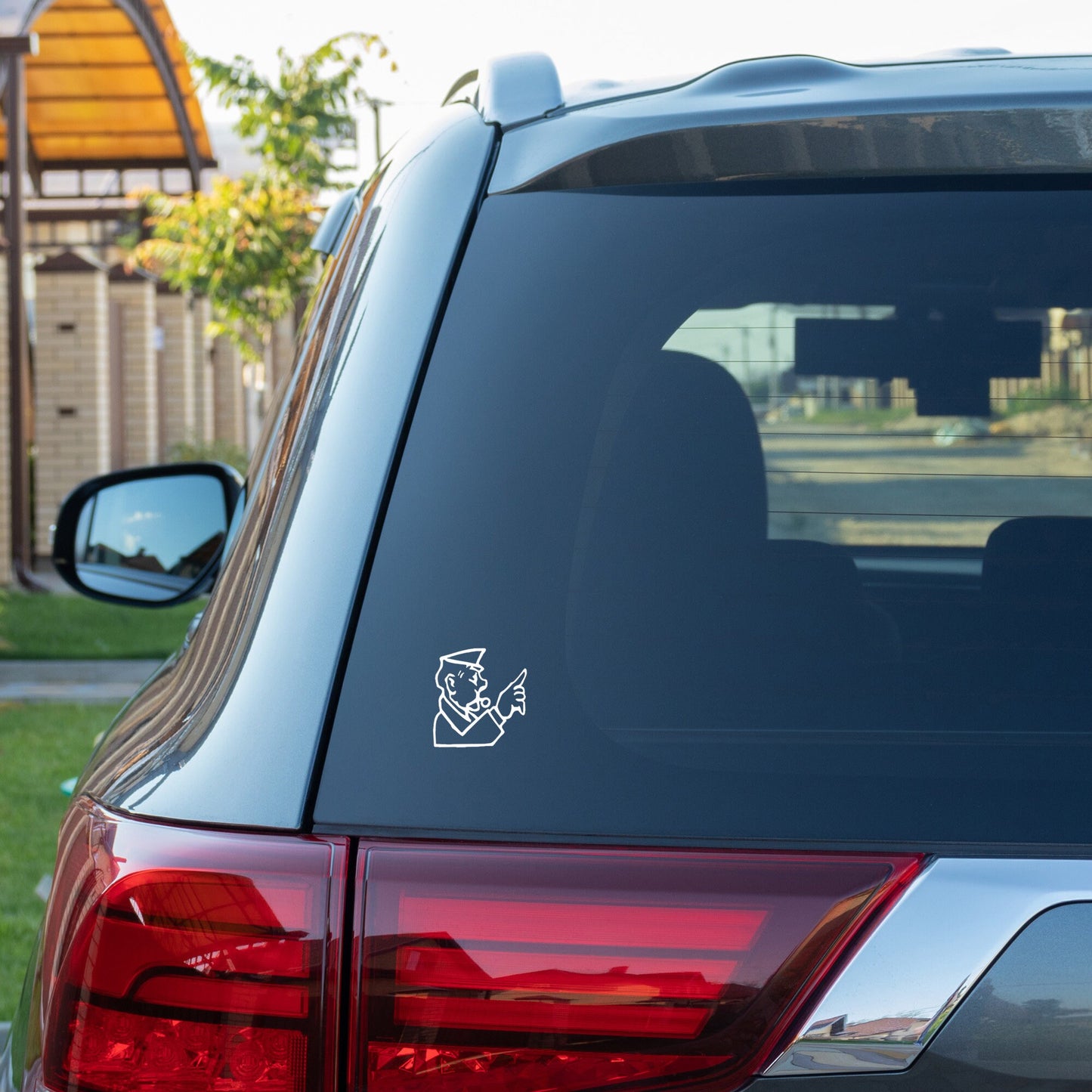 Retro Monopoly Go to Jail | Waterproof Vinyl decal Sticker