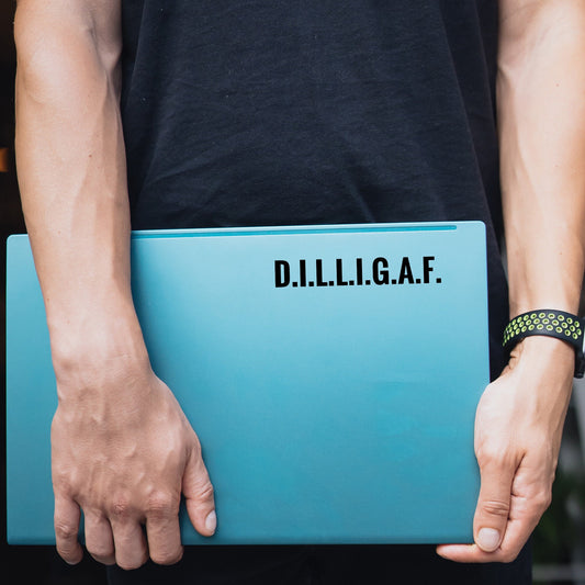 DILLIGAF Kevin Wilson Tribute | Waterproof Vinyl Decal Sticker