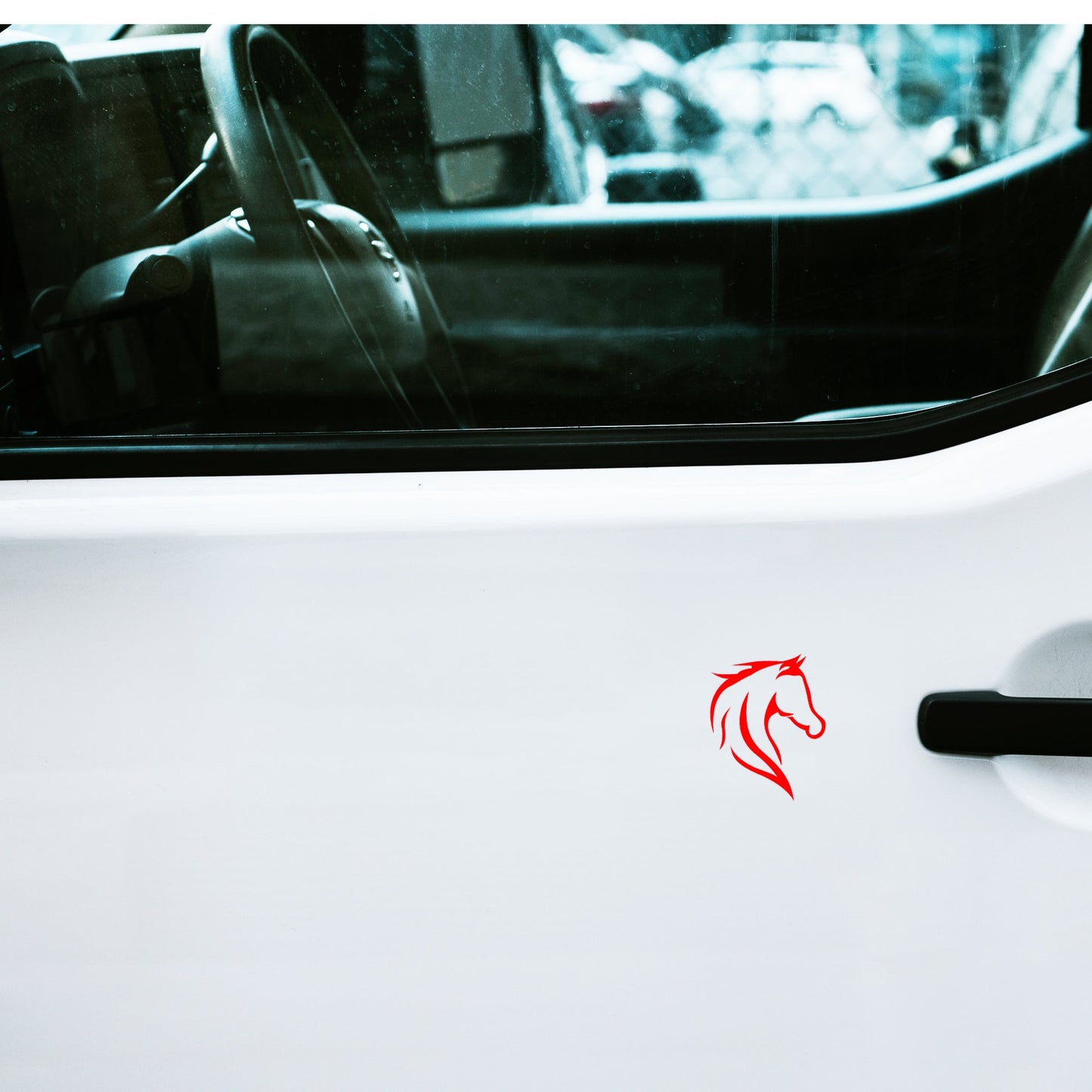 Horse Head Line art | Waterproof Vinyl decal Sticker