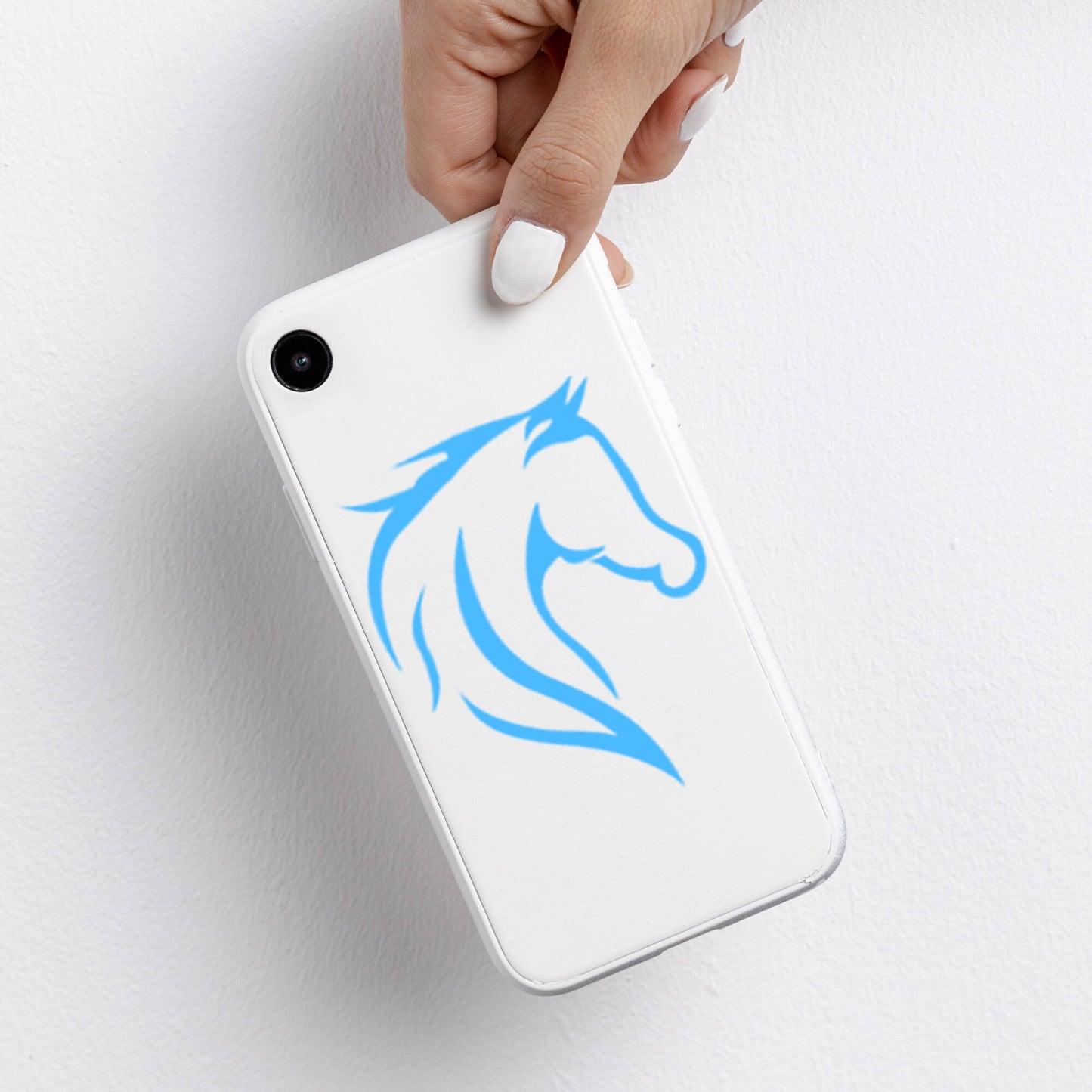 Horse Head Line art | Waterproof Vinyl decal Sticker