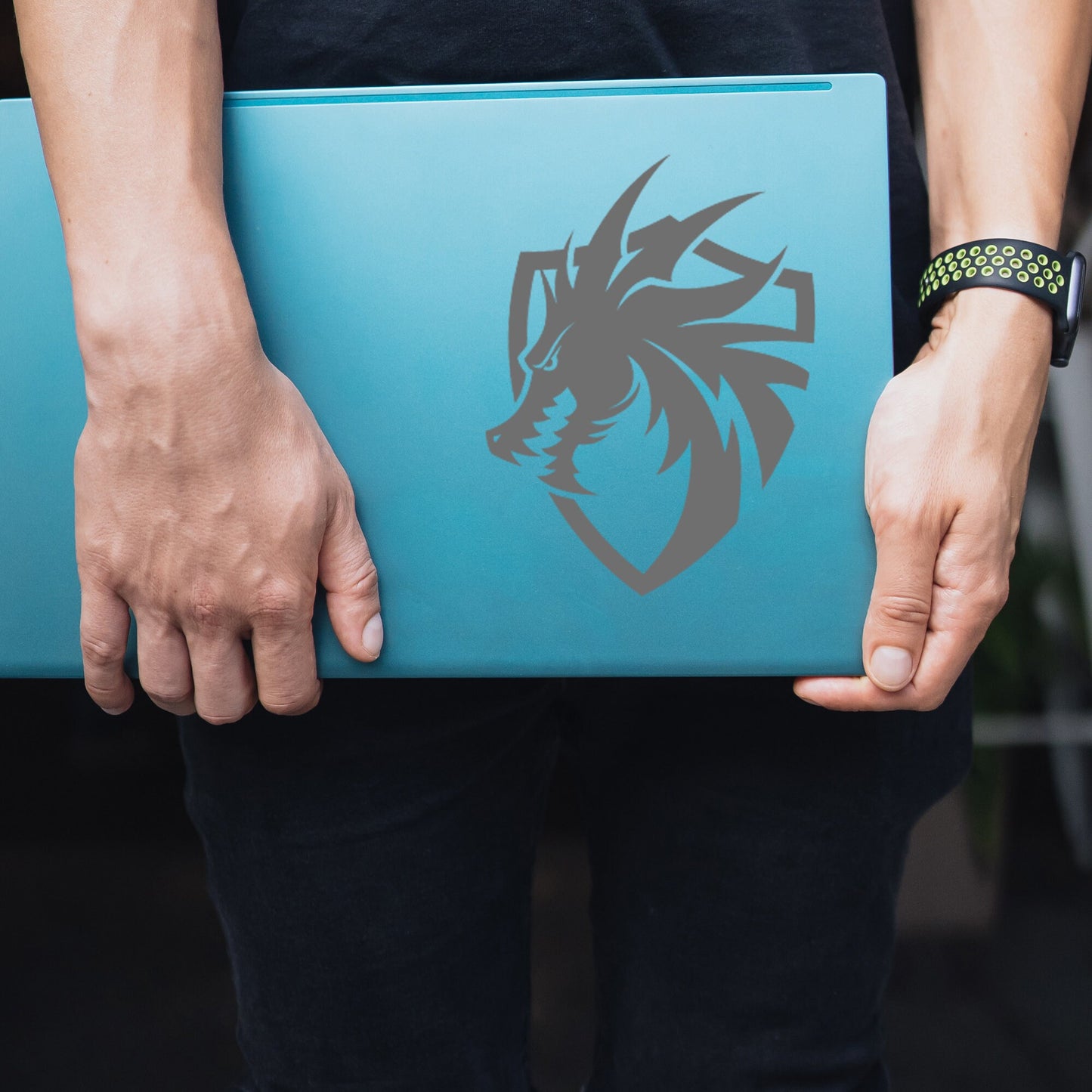 Dragon Shield Logo | waterproof Vinyl decal Sticker