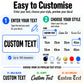 personalised vinyl stickers