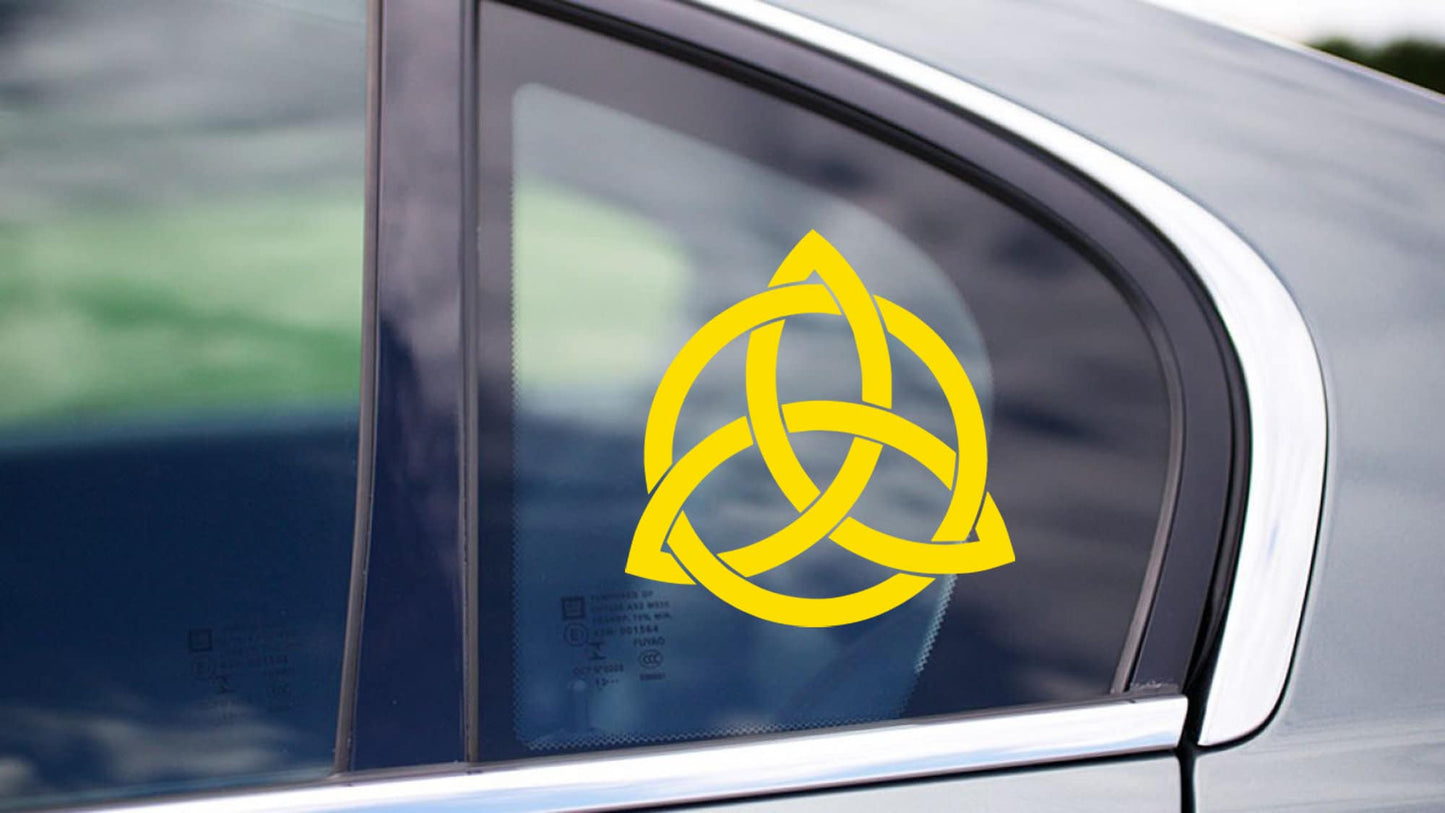 triquetra celtic viking rune symbol decal sticker from buy custom things