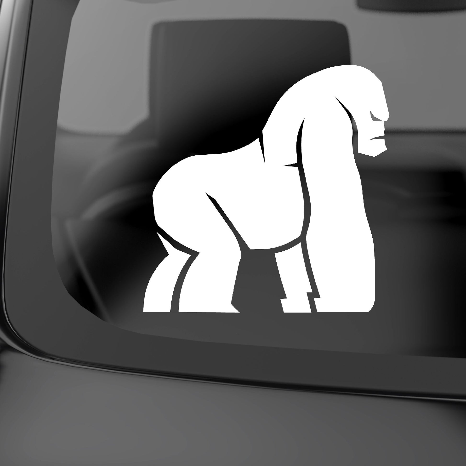 silverback gorilla vinyl decal sticker