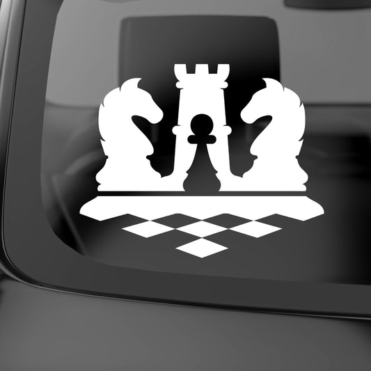 Chess Pieces | Waterproof Vinyl Decal Stickers